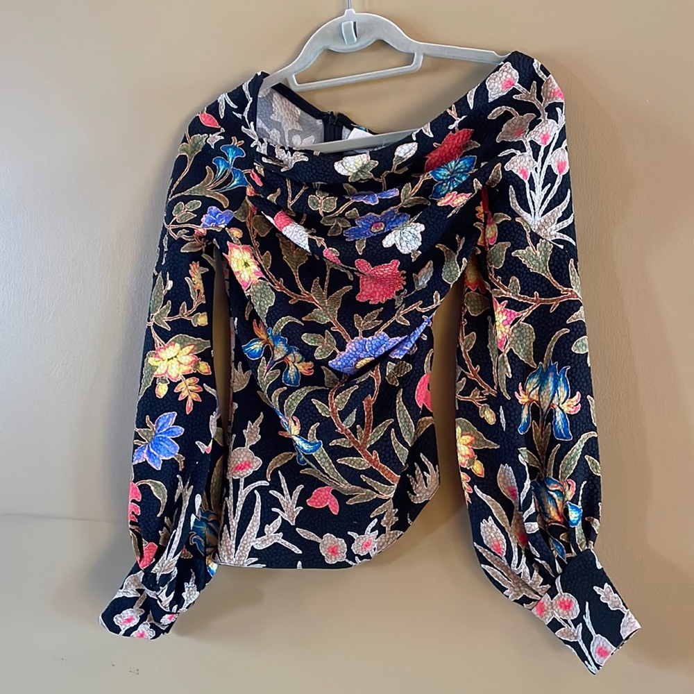 PETER PILOTTO asymmetrical top sz2 (6UK)